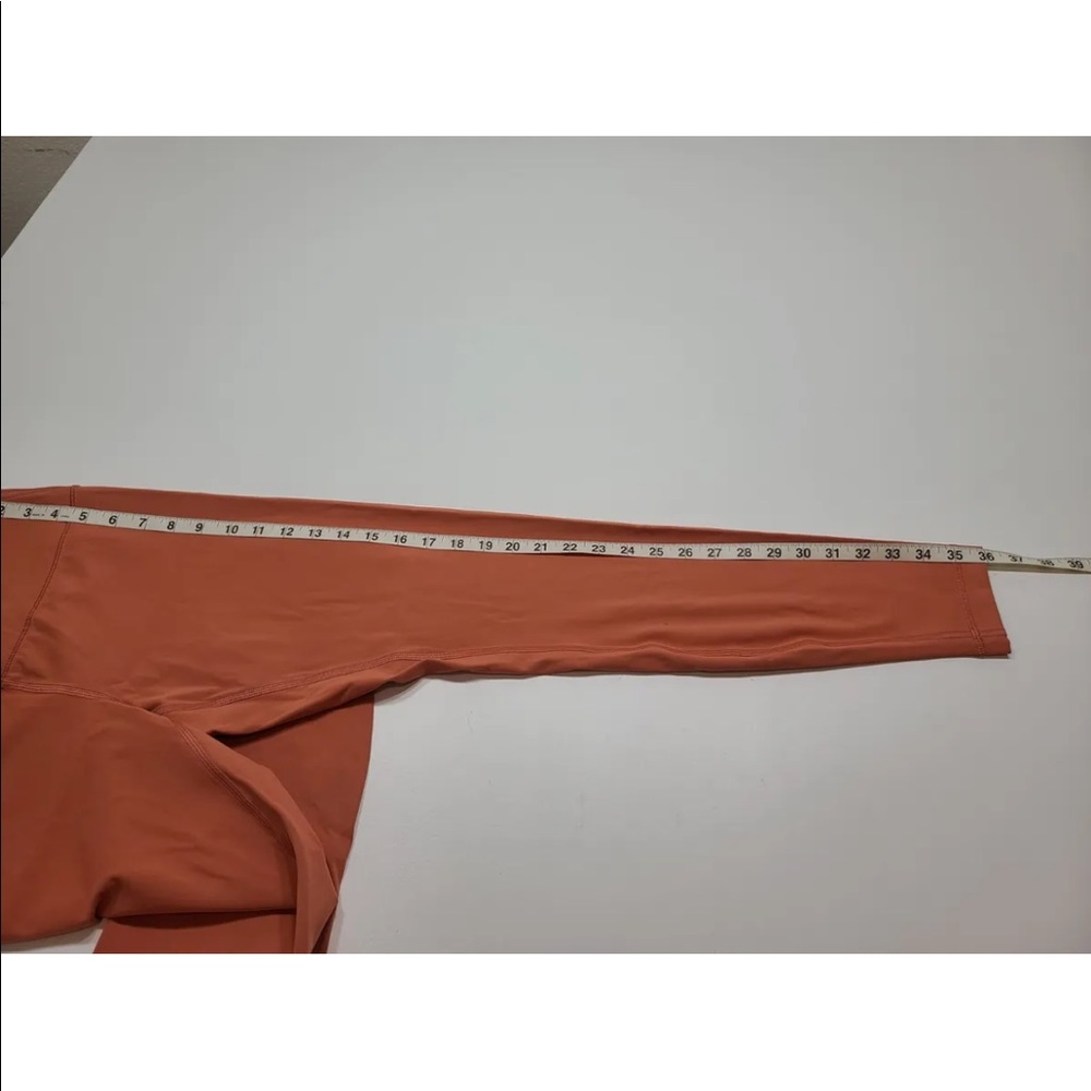 Lululemon Wunder Under HR Tight 28” Flux Rustic Coral RUSC Size 10 NEW - Picture 13 of 13
